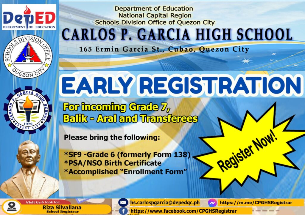 Early Registration